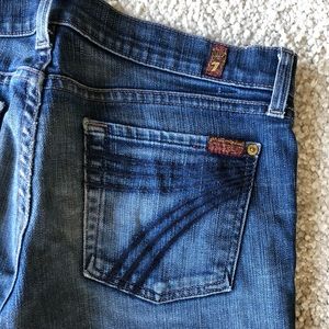7 For All Mankind Dojo Jeans, Size 29